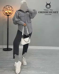 شومیز دو جیب - کد 2413