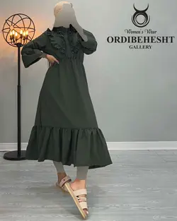 پیراهن جلو چین- کد 2531