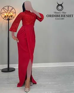 پیراهن بالاتنه پولک - کد 2638