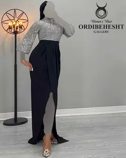 پیراهن بالاتنه پولک - کد 2638