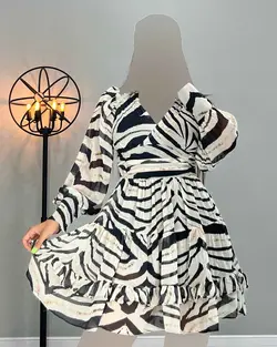 پیراهن طرحدار - کد 2876