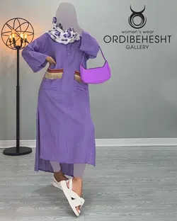 پیراهن دوجیب - کد 2911