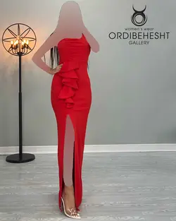 پیراهن یقه رومی - کد 2952