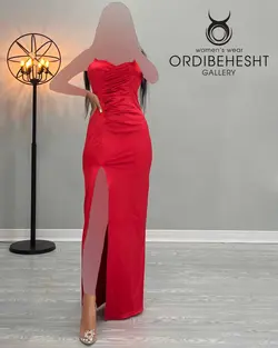 پیراهن ساتن - کد 2979