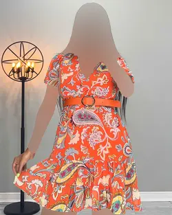 پیراهن هاوایی - کد 2875