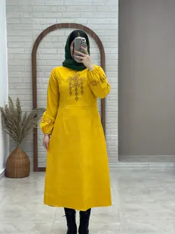 پیراهن جانا زرد