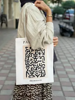ساک دستی پارچه ای سرخ پوستی