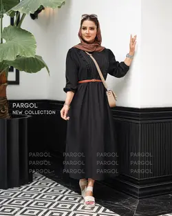 پیراهن سولینا مشکی