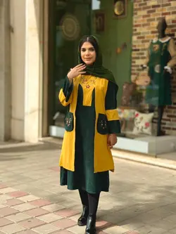 ست پاییزه سروا سبز کله غازی خردلی