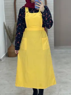 سارافون پیش بندی ( بیلر ) هنری زرد