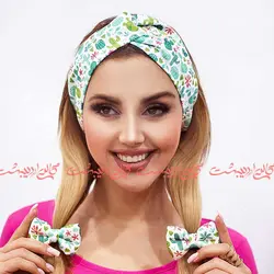 ست توربان و کش مو کاکتوس