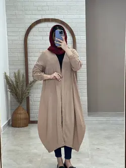 مانتو خمره ای نخودی