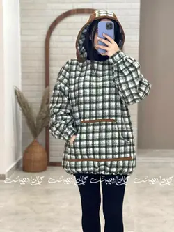 هودی چهارخونه