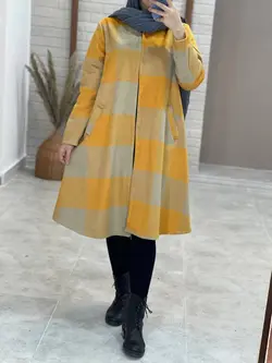 پالتو چهارخونه کلوش