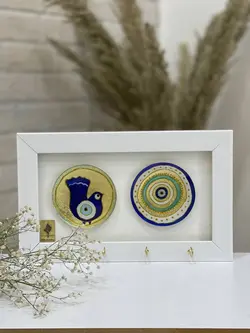 جاکلیدی افقی چشم نظر سفید