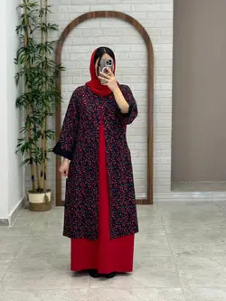 سارافون ( زیرمانتویی ) قرمز
