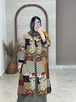 سارافون(زیر مانتویی) زیتونی