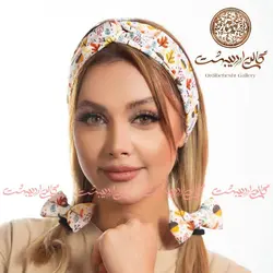 ست توربان و کش مو بلوط