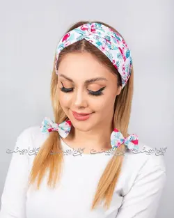 ست توربان و کش مو فلامینگو