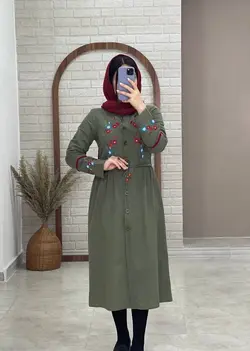 مانتو ارکیده یشمی