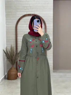 مانتو ارکیده یشمی