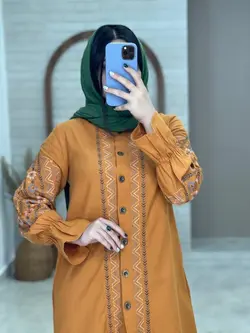 مانتو الیسا نارنجی