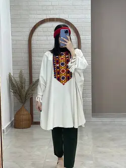 مانتو پانچو بلوچ دوزی