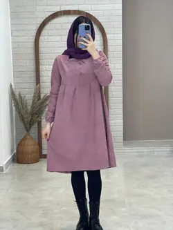 مانتو کبریتی رویا صورتی