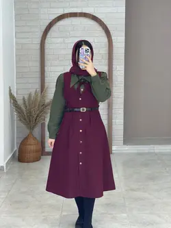 شومیز سارافون یلدا زرشکی یشمی