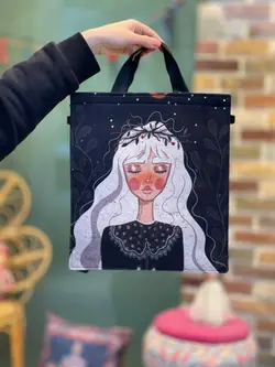 ساک دستی سرو دختر مشکی