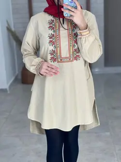مانتو گلیم کرم