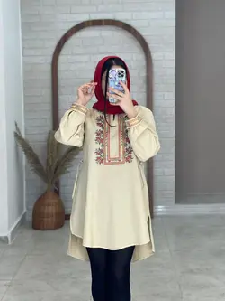 مانتو گلیم کرم