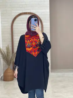 مانتو پانچو بلوچ دوزی