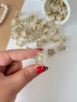 مینی کلیپس گل نگینی