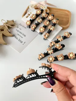 گیره تقسیم مو تدی Nude