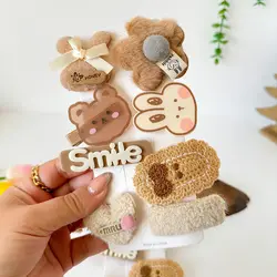 پک گیره مو پولیشی (گل خزSMILE)