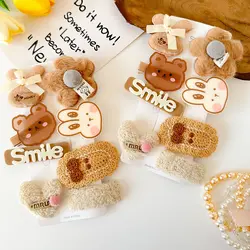 پک گیره مو پولیشی (گل خزSMILE)