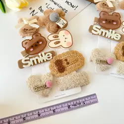 پک گیره مو پولیشی (گل خزSMILE)