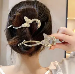 کلیپس چفتی پروانه تمام نگینی