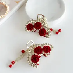 کلیپس گل رز آویزدار