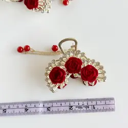 کلیپس گل رز آویزدار