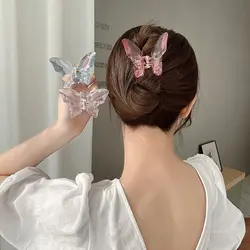 کلیپس پروانه کریستالی LARGE