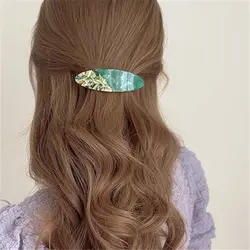 ست کلیپس و گیره فرانسوی اعلا طرح خرده شیشه (Vip)