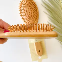 برس چوبی Cecilia bamboo Hairbrushe