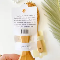 برس چوبی Cecilia bamboo Hairbrushe