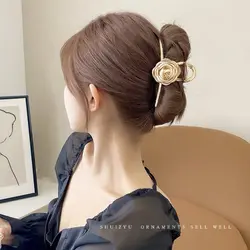 کلیپس فلزی روبانی با دیزاین گل رز