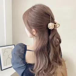 کلیپس فلزی روبانی با دیزاین گل رز