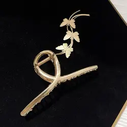 کلیپس فلزی آویز دار پروانه ای طرح روبانی