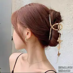 کلیپس فلزی آویز دار پروانه ای طرح روبانی