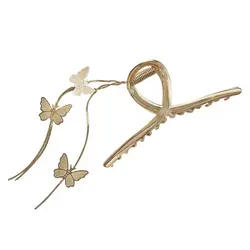 کلیپس فلزی آویز دار پروانه ای طرح روبانی